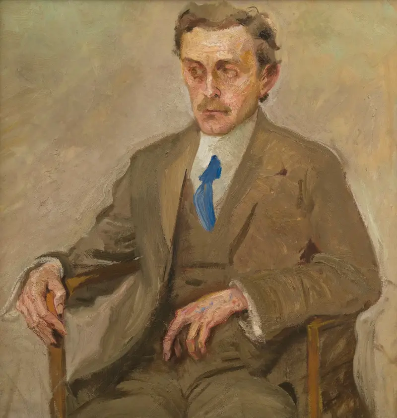 Porträt Adolf Loos von Max Oppenheimer