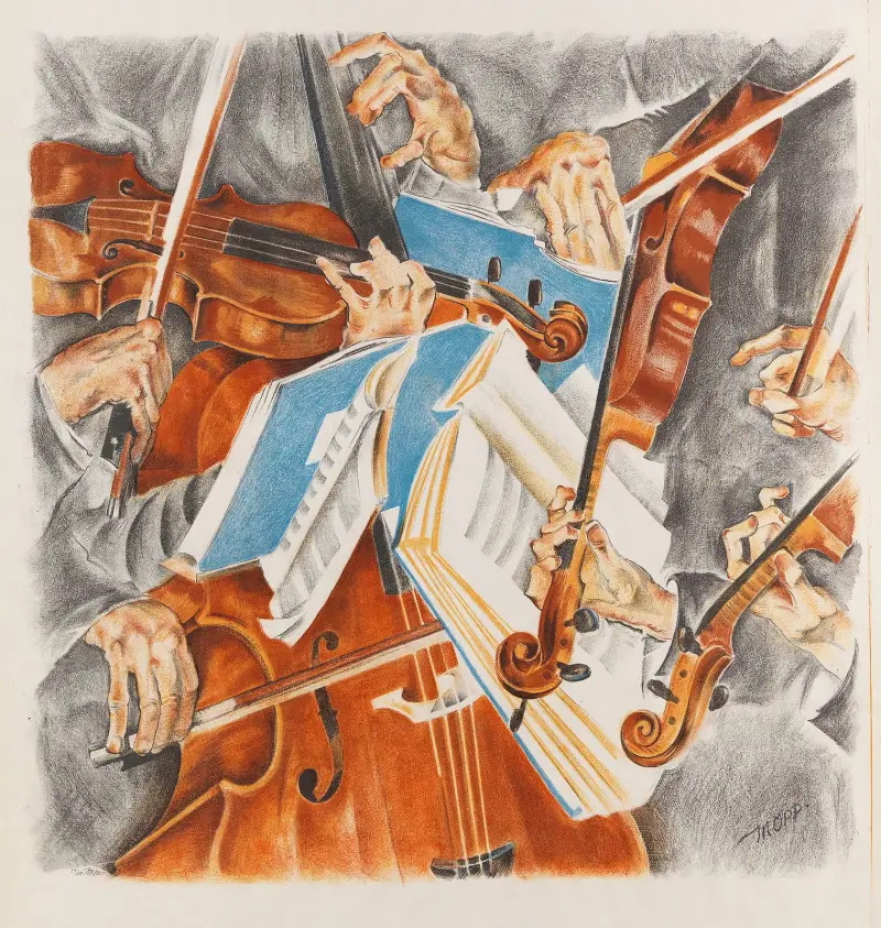 Rosé-Quartett (Klinglerquartett), Max Oppenheimer
