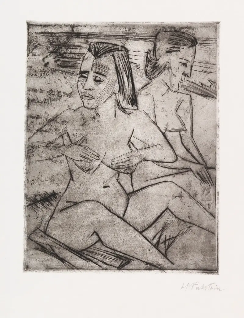 After the Bath, Hermann Max Pechstein