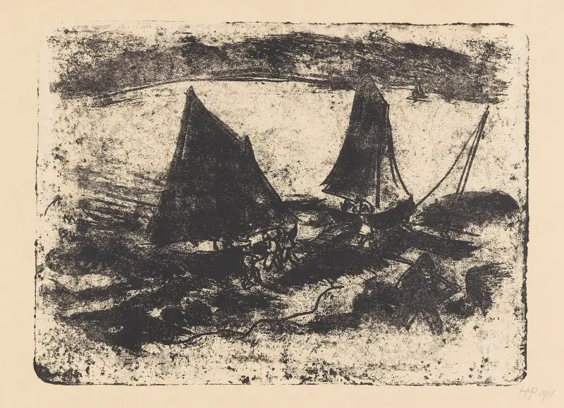 Am See II, Hermann Max Pechstein