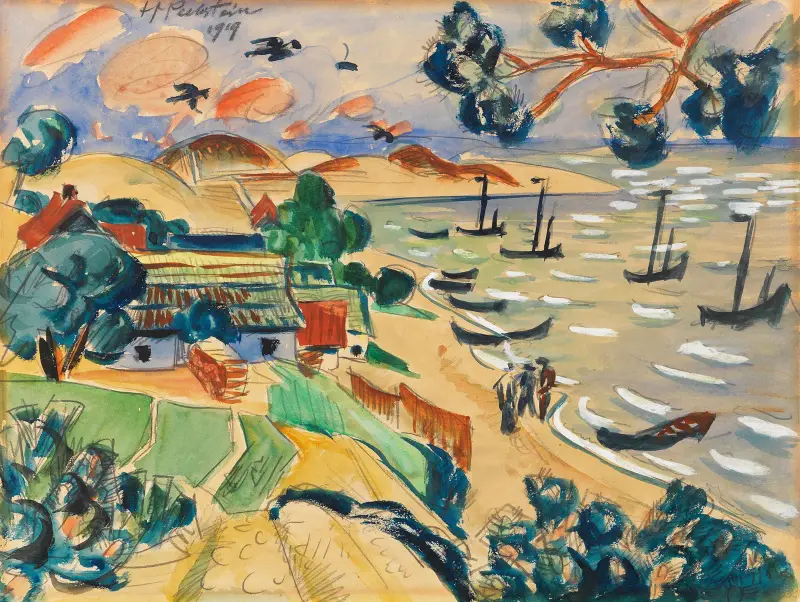 Curonian Spit, Hermann Max Pechstein