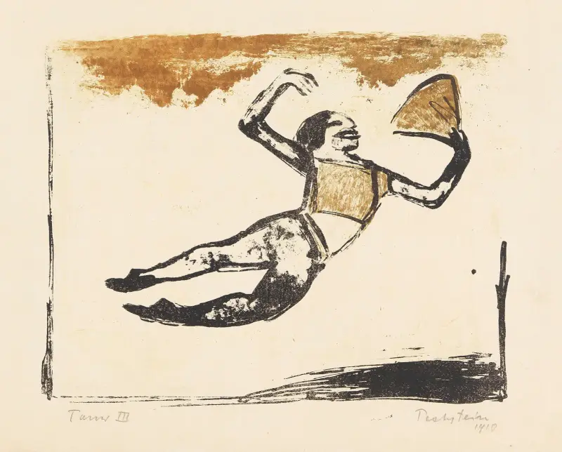 Dance III, Hermann Max Pechstein