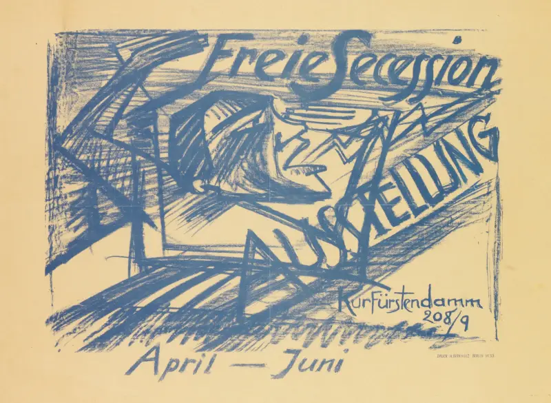 Freie Secession Ausstellung av Hermann Max Pechstein