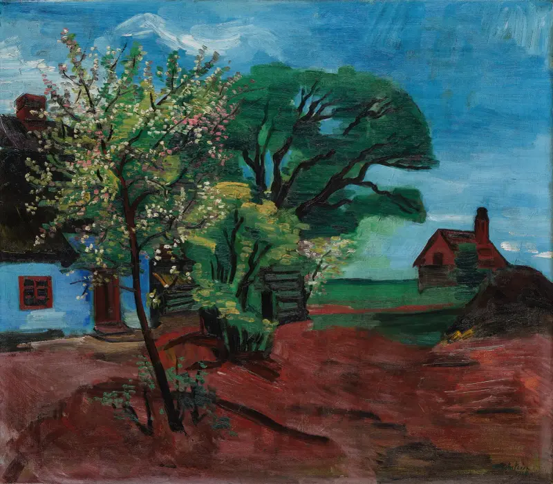 Kirschblüte (Cherry Blossom), Hermann Max Pechstein