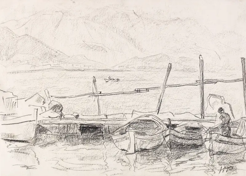 Lake Geneva, Hermann Max Pechstein