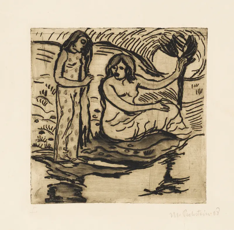Morgen von Hermann Max Pechstein