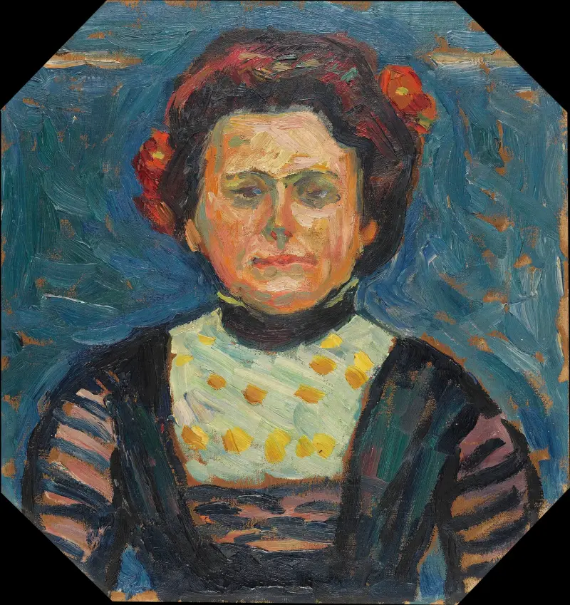 Mrs. Cuhrt, Hermann Max Pechstein