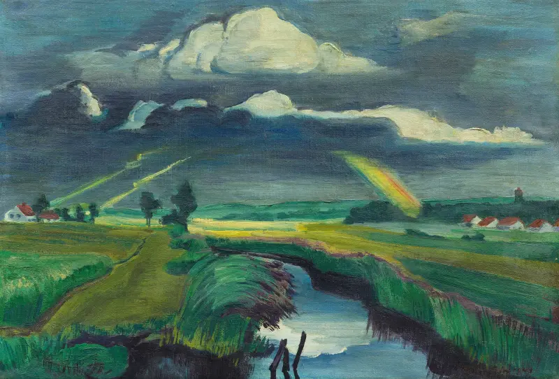 Przechodząca burza, Hermann Max Pechstein