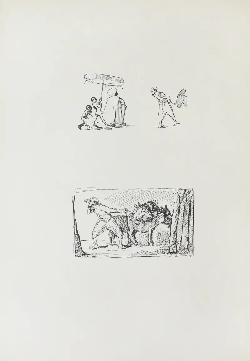 Ali Baba und die vierzig Räuber Pl.02 von Max Slevogt