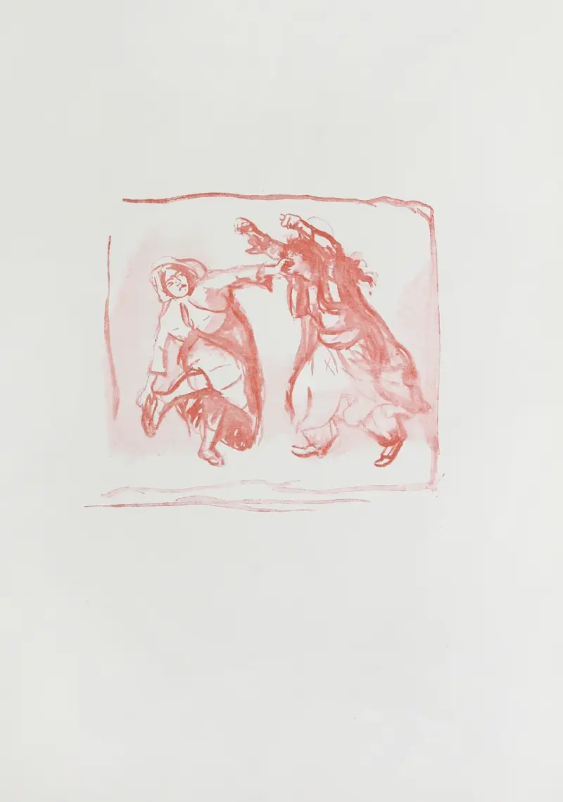 Ali Baba und die vierzig Räuber Pl. 07 von Max Slevogt