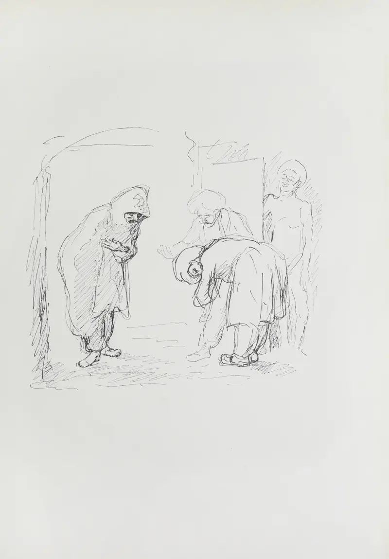 Ali Baba och de fyrtio rövarna, pl. 13 av Max Slevogt