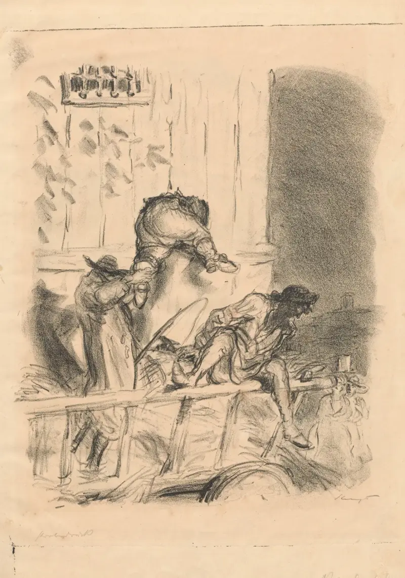 Die Gefangenen (Tom Hutter und Harry Hurry) av Max Slevogt