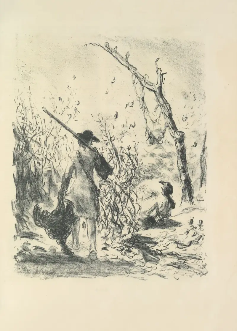 Lederstumpf-Erzählungen Pl.33 av Max Slevogt