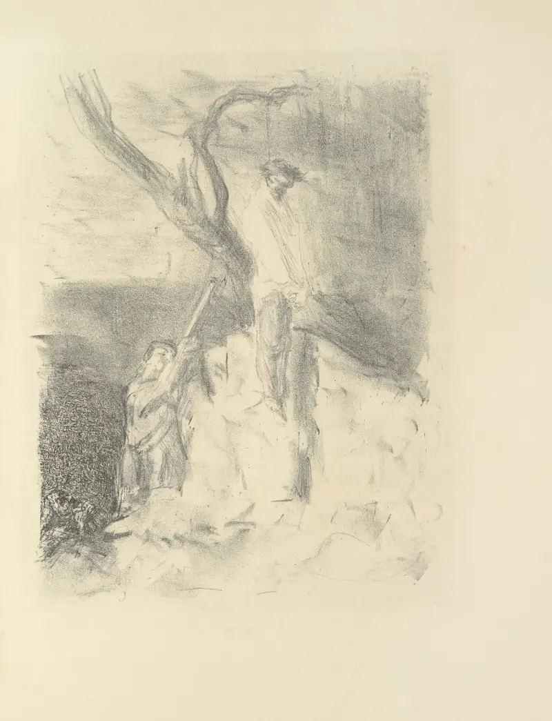Lederstumpf-Erzählungen Pl.51 av Max Slevogt