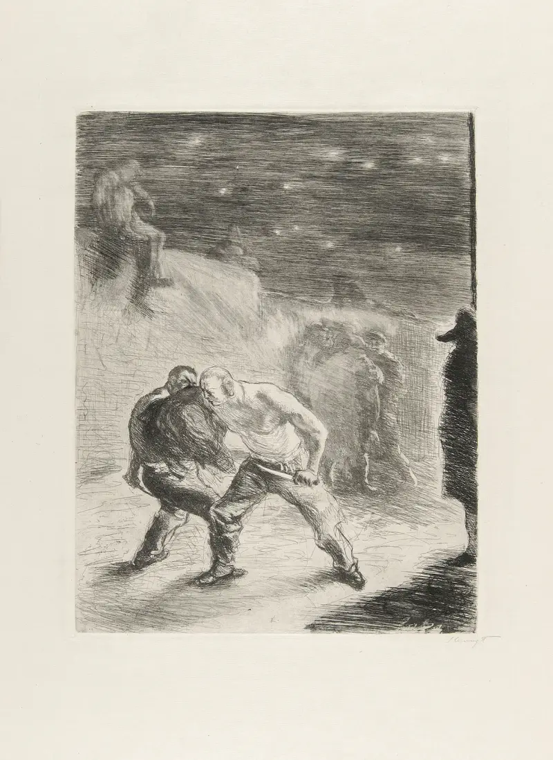 Das Duell von Max Slevogt