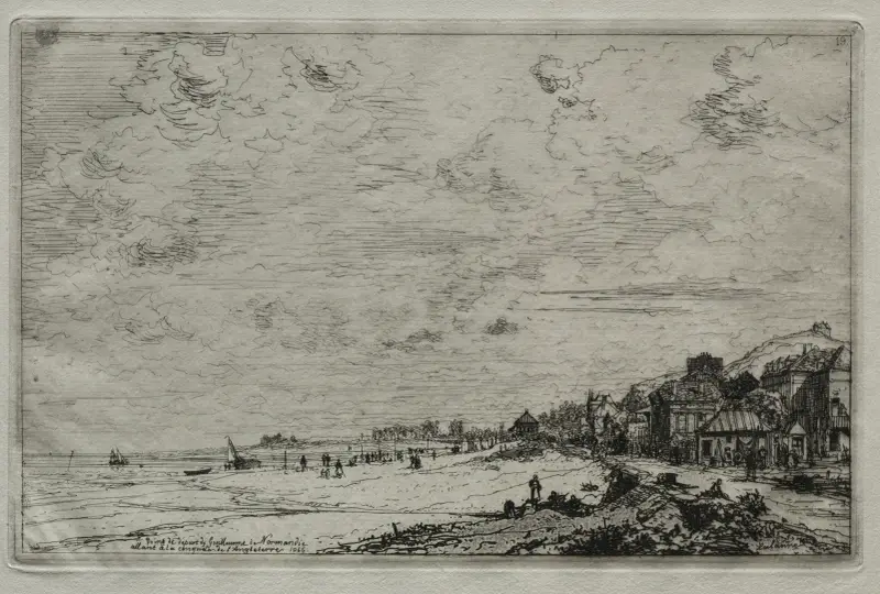 Beuzeval, otwarcie ku La Dive (Calvados), Maxime Lalanne