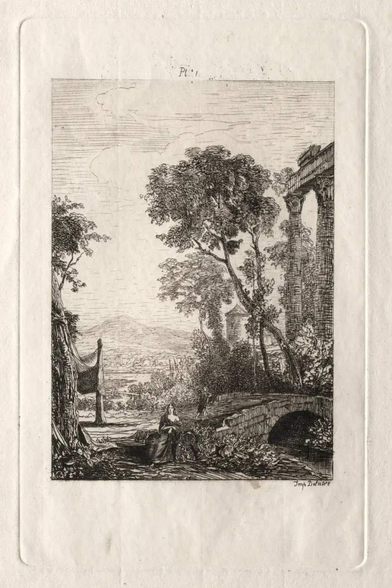 Aus der Abhandlung über die Radierung, 1866 – Nr. 1 von Maxime Lalanne