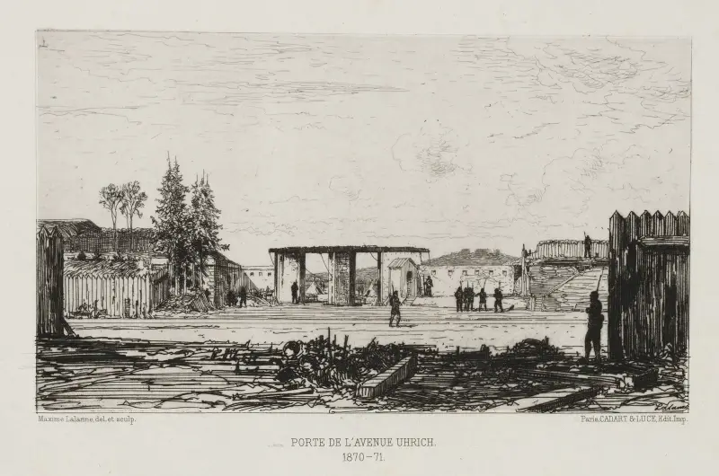Tor der Avenue Uhrich von Maxime Lalanne