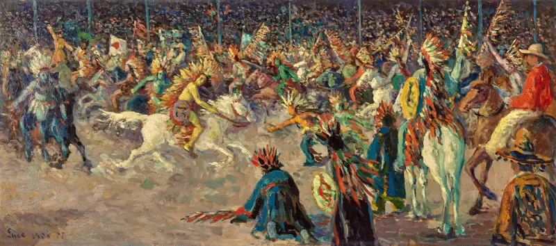 Buffalo Bill, Maximilien Luce