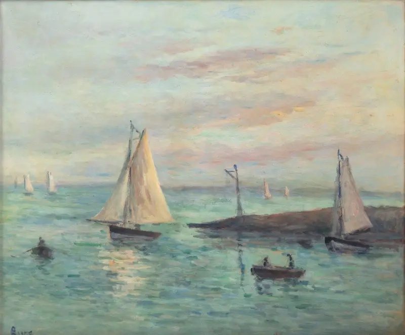 Honfleur von Maximilien Luce