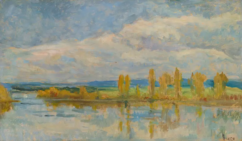 Seina u Guernes, Maximilien Luce