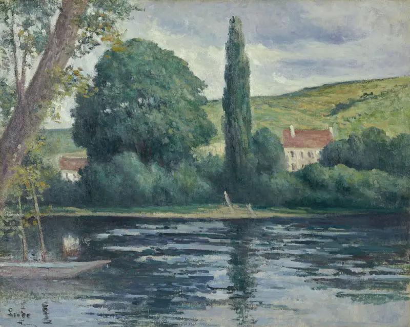 Die Seine bei Vernonnet von Maximilien Luce