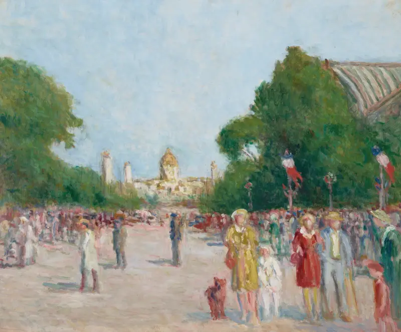 Avenue Winston-Churchill, Paris av Maximilien Luce