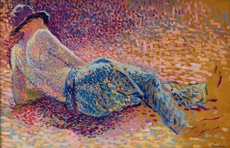 Odpoczynek robotnika, Maximilien Luce