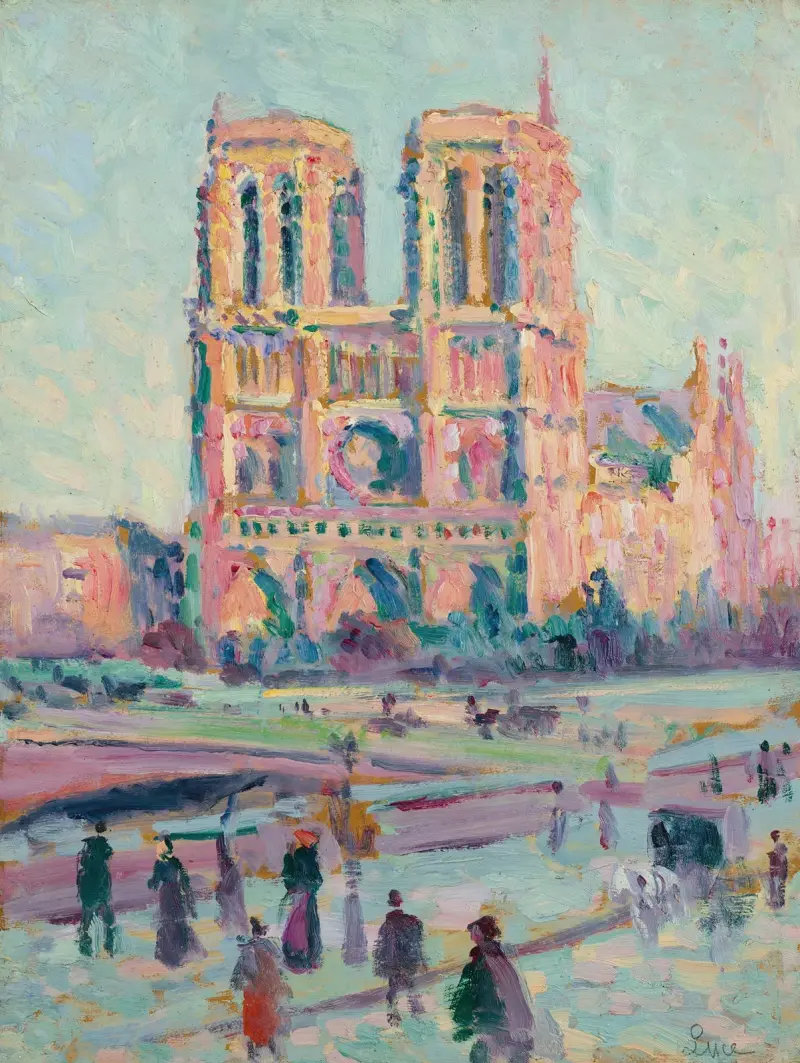 Notredame v Paříži, Maximilien Luce