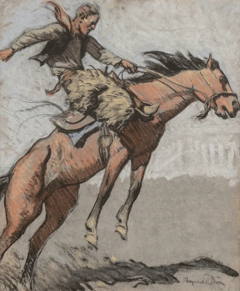 Zkrocení koně, Maynard Dixon