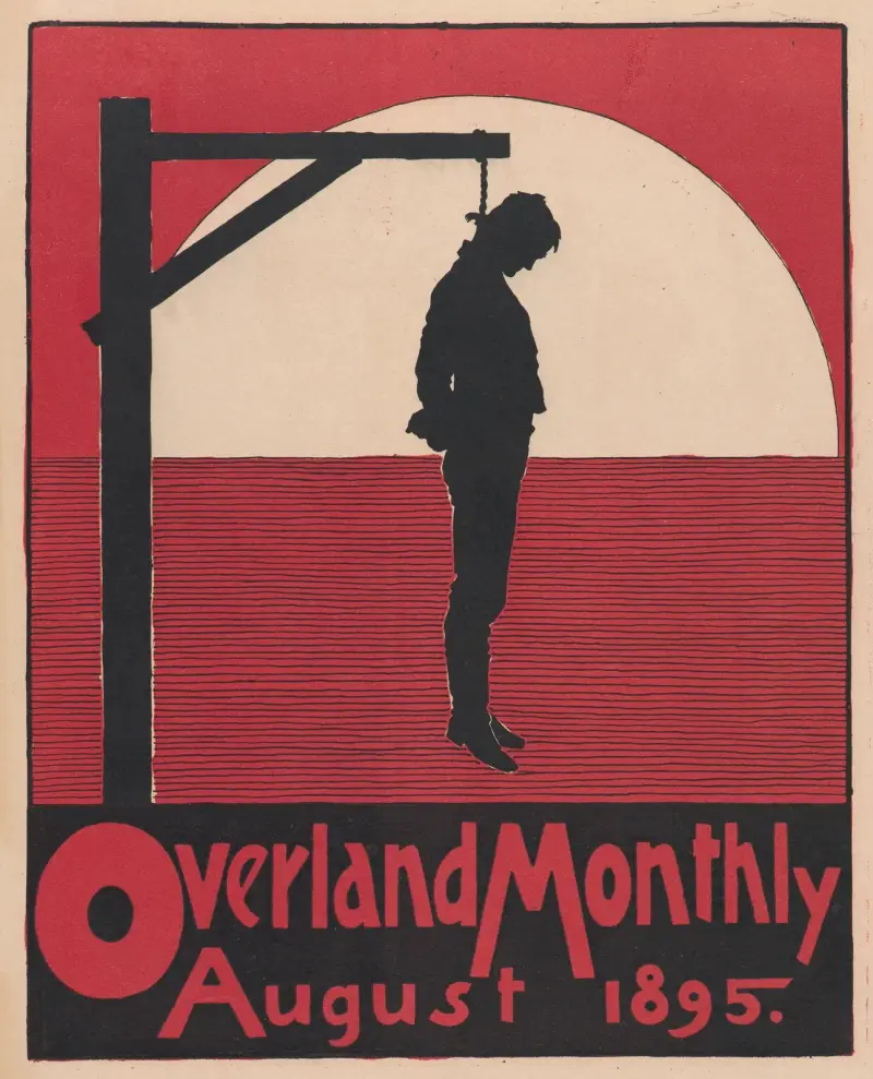 Overland Monthly, sierpień, Maynard Dixon