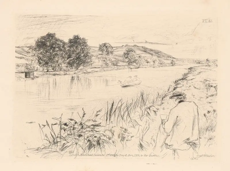 Scena rzeczna, James Abbott McNeill Whistler