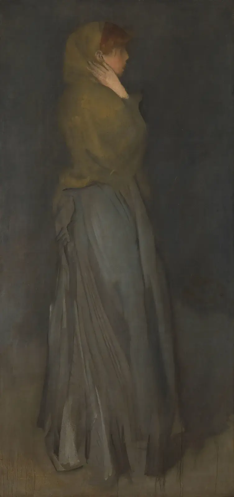 Arrangement in Yellow and Gray; Effie Deans av James Abbott McNeill Whistler