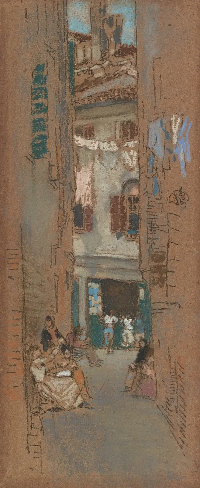 Perlenaufzieherinnen, 1880 von James Abbott McNeill Whistler