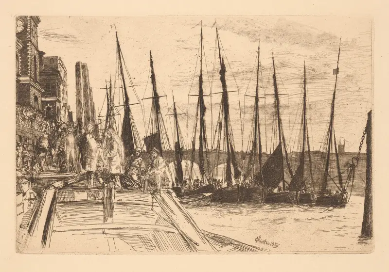 Billingsgate, James Abbott McNeill Whistler