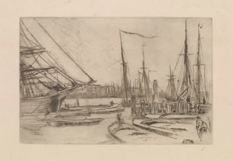 Z Billingsgate, James Abbott McNeill Whistler