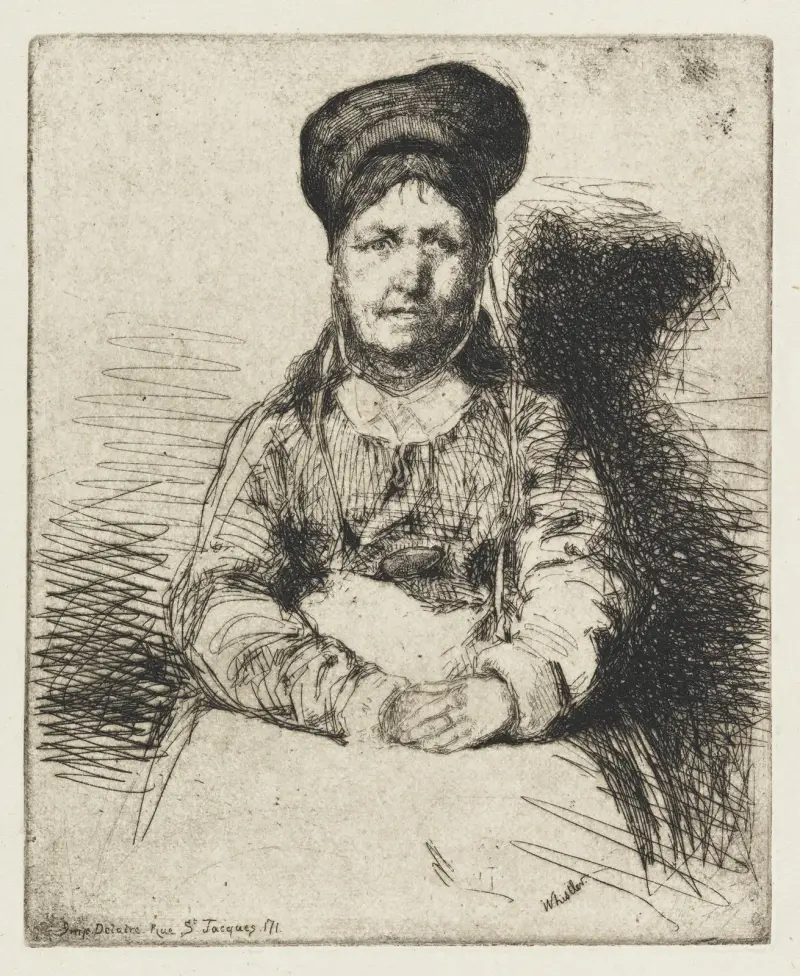 Die Kesselflickerin, 1858 – Nr. 1 von James Abbott McNeill Whistler