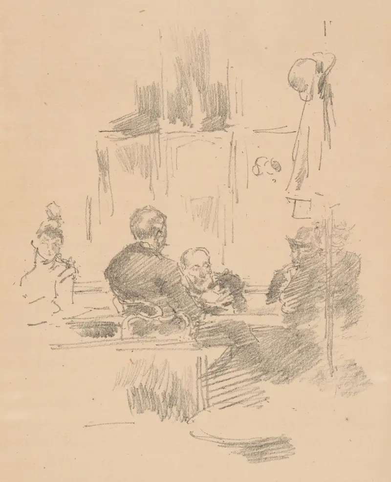 Late Picquet av James Abbott McNeill Whistler