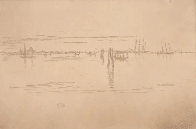 Lange Lagune von James Abbott McNeill Whistler