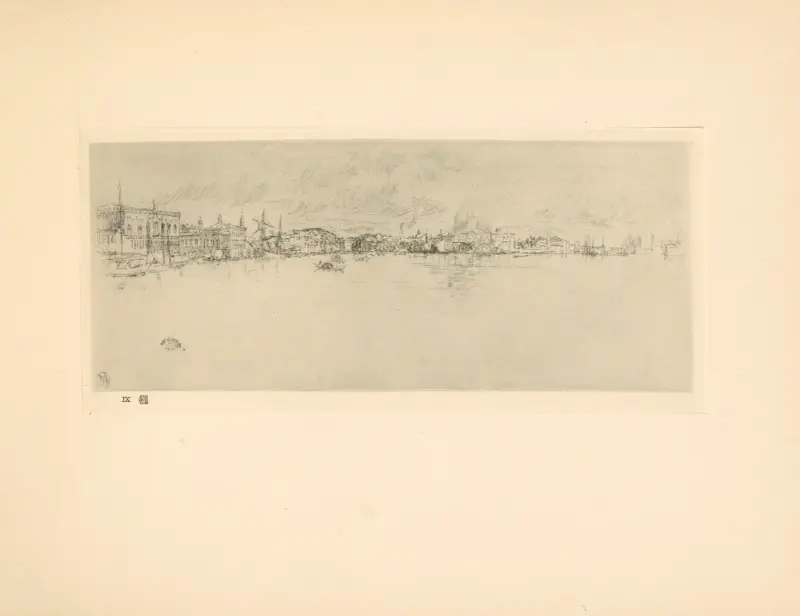 Langes Venedig – Nr. 1 von James Abbott McNeill Whistler