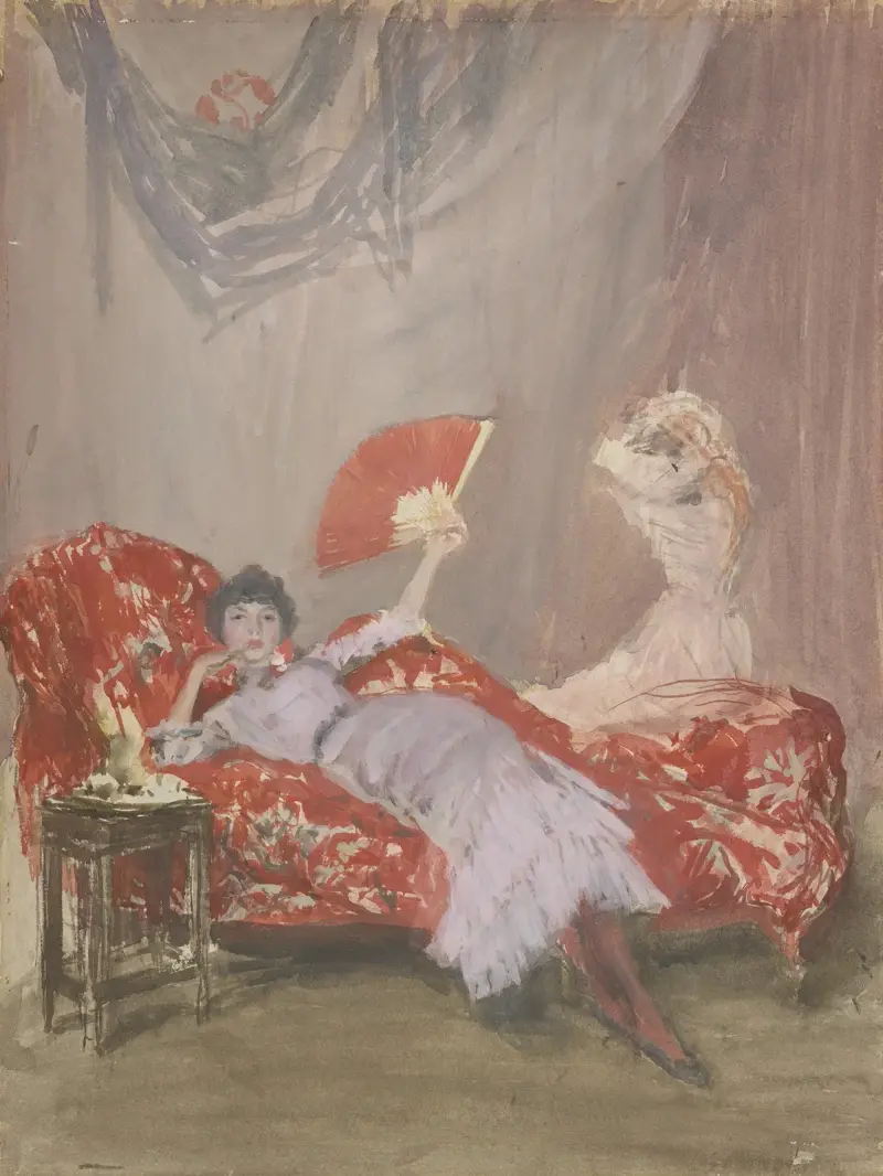 Milly Finch av James Abbott McNeill Whistler
