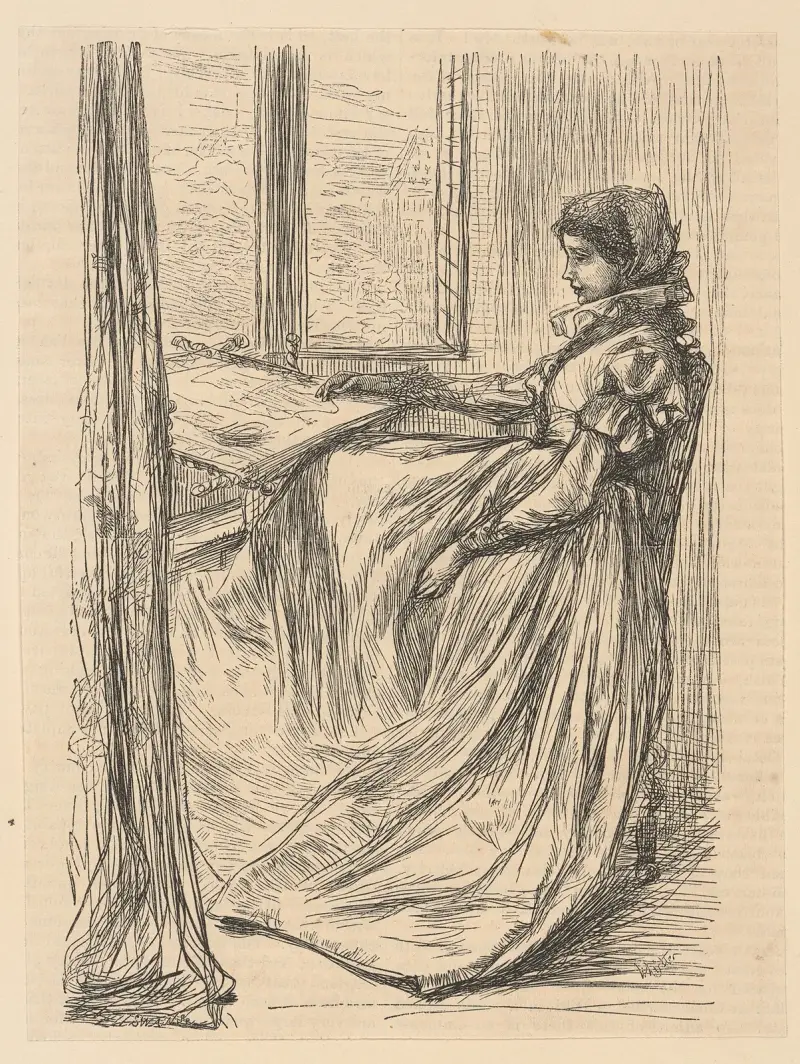Morning before the Massacre of St. Bartholomew av James Abbott McNeill Whistler