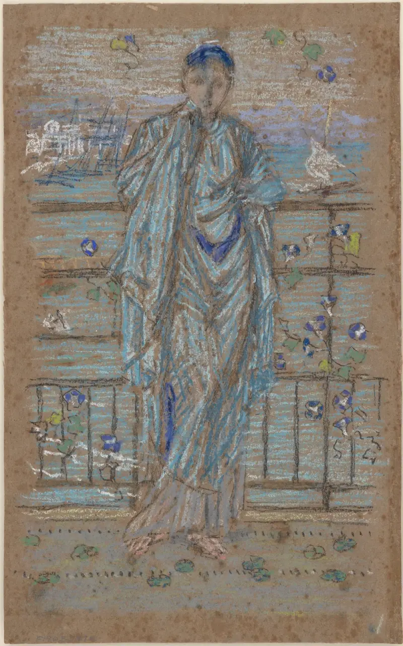 Morgonblommor av James Abbott McNeill Whistler