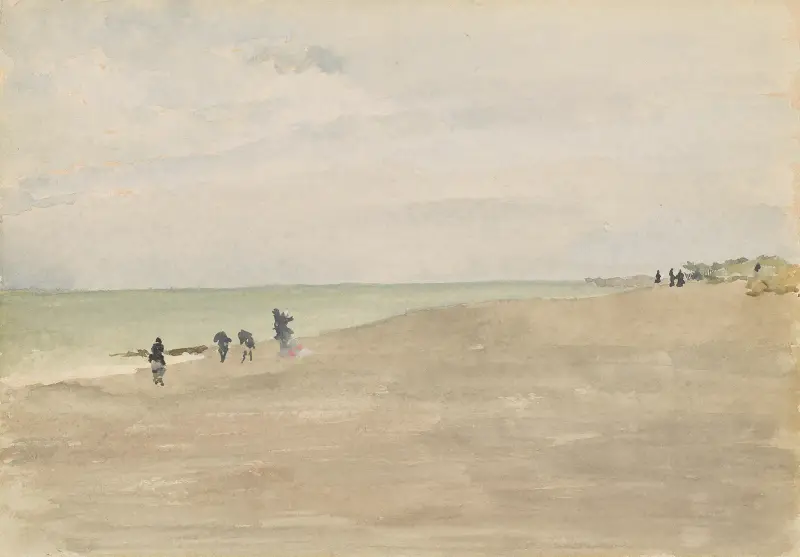Opalowa plaża, James Abbott McNeill Whistler
