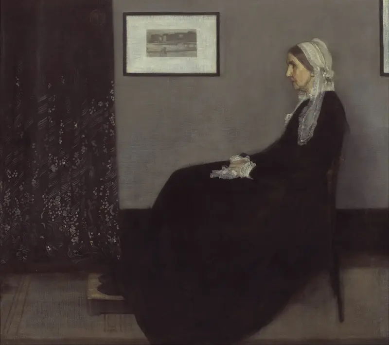 Portrait Of The Artist’s Mother av James Abbott McNeill Whistler
