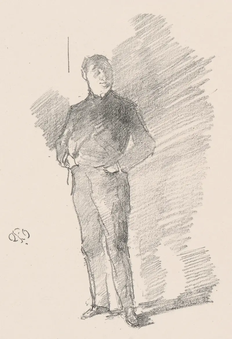 Portrait of Thomas Way no. 2 av James Abbott McNeill Whistler