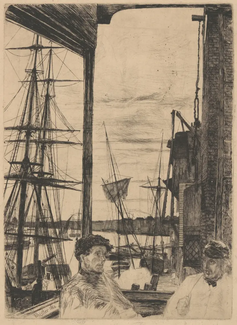 Rotherhithe von James Abbott McNeill Whistler