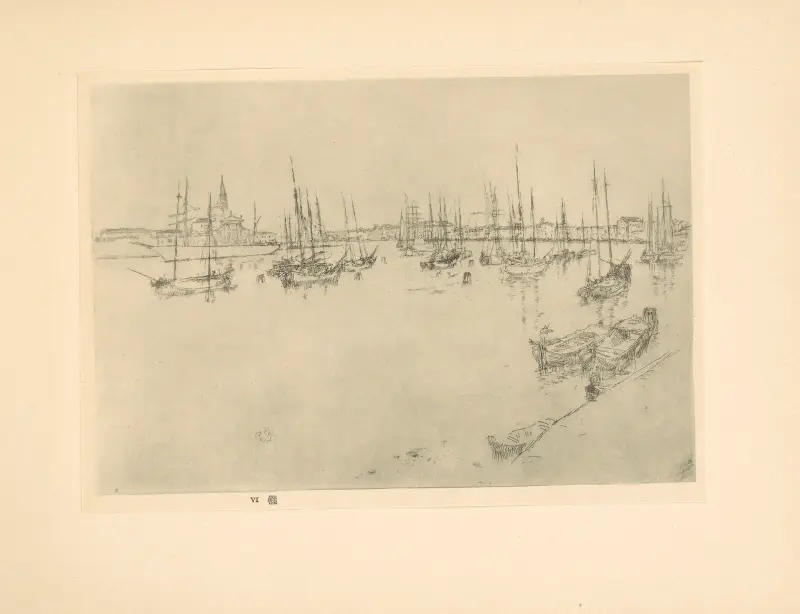 San Giorgio – nr 1 av James Abbott McNeill Whistler