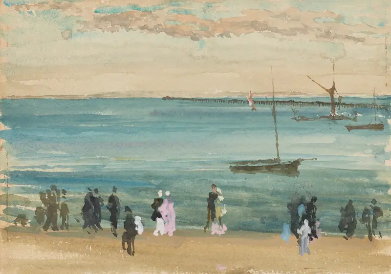 Southend Pier von James Abbott McNeill Whistler