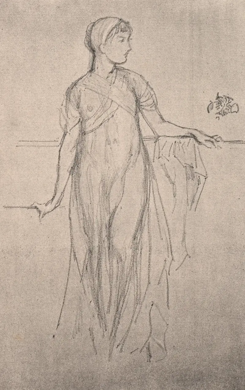 Studie, 1879 von James Abbott McNeill Whistler